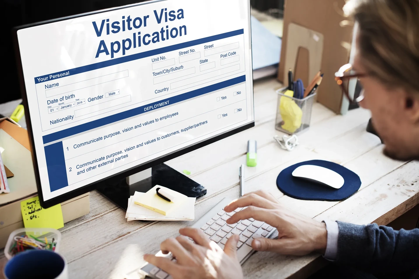 process of visa documentation